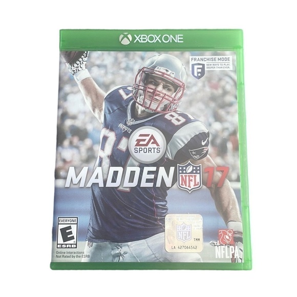 Xbox One NFL Madden 2017 Video Game - Picture 1 of 5